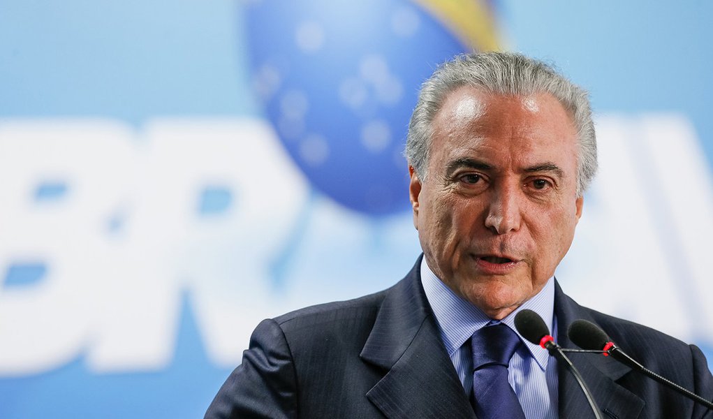 Brasília - DF 05/10/2016. Presidente Michel Temer durante cerimônia de Posse do novo Ministro de Estado do Turismo, Marx Beltrão Lima Siqueira. Foto: Beto Barata/PR (Foto: Gisele Federicce) Brasília - DF 05/10/2016. Presidente Michel Temer durante cerimônia de Posse do novo Ministro de Estado do Turismo, Marx Beltrão Lima Siqueira. Foto: Beto Barata/PR