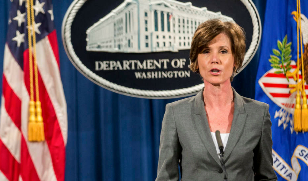 Sally Yater, secretária de Justiça demitida por Trump (Foto: Giuliana Miranda) Sally Yater, secretária de Justiça demitida por Trump