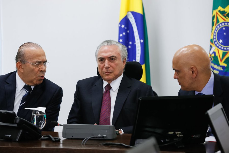 (Brasília, DF 05/01/2017) Reunião com o Núcleo Institucional. Foto: Beto Barata/PR (Foto: Gisele Federicce) (Brasília, DF 05/01/2017) Reunião com o Núcleo Institucional. Foto: Beto Barata/PR