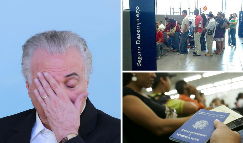 Temer crise desemprego (Foto: Gustavo Conde) Temer crise desemprego