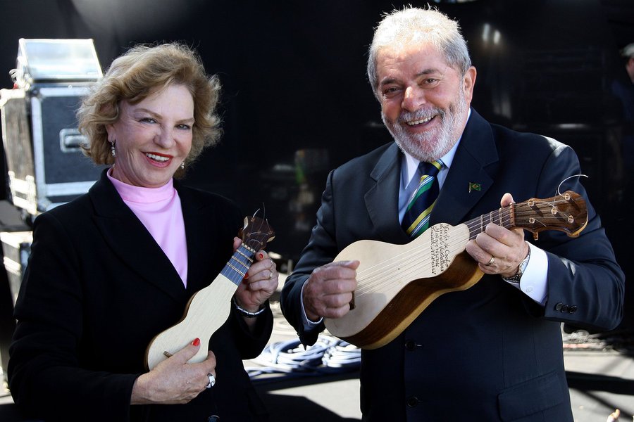 Lula e Marisa Letícia (Foto: Aquiles Lins) Lula e Marisa Letícia