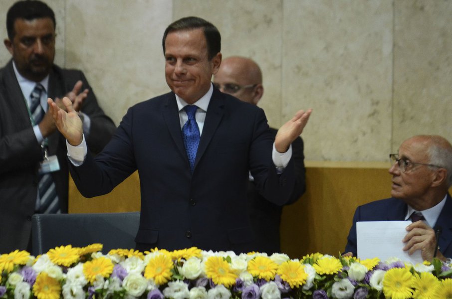 Posse de João Doria (PSDB-SP) (Foto: Giuliana Miranda) Posse de João Doria (PSDB-SP)