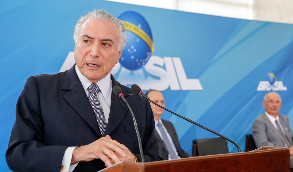 Brasília - DF, 14/09/2016. Presidente Michel Temer durante cerimônia de anúncio de novas ações de gestão para a melhoria da saúde pública. Foto: Marcos Corrêa/PR (Foto: Leonardo Attuch) Brasília - DF, 14/09/2016. Presidente Michel Temer durante cerimônia de anúncio de novas ações de gestão para a melhoria da saúde pública. Foto: Marcos Corrêa/PR