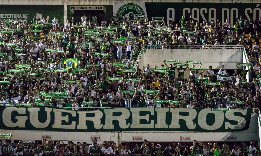 Chapecoense, funeral, Arena Condá (Foto: Paulo Emílio) Chapecoense, funeral, Arena Condá