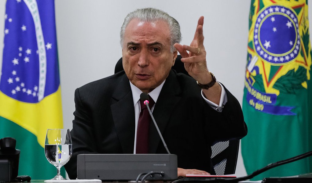 (Brasília - DF 06/12/2016) Presidente Michel Temer durante encontro com Representantes do Conselho do SESI e CNI. Foto: Marcos Corrêa/PR (Foto: Enio Verri) (Brasília - DF 06/12/2016) Presidente Michel Temer durante encontro com Representantes do Conselho do SESI e CNI. Foto: Marcos Corrêa/PR