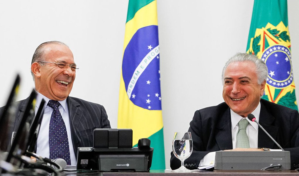 Eliseu Padilha e Michel Temer (Foto: Gisele Federicce) Eliseu Padilha e Michel Temer