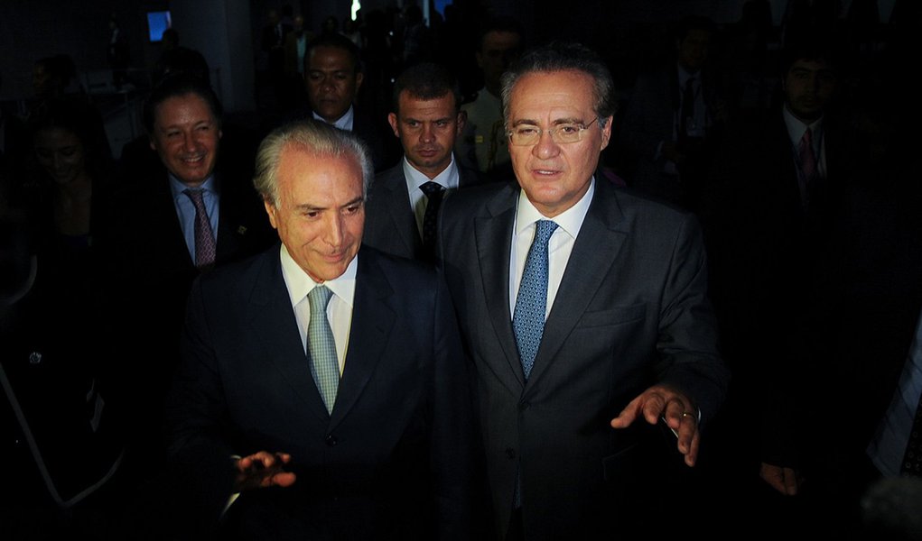 Brasília- DF- Brasil- 10/03/2015- Vice-presidente Michel Temer se reúne com presidente do Senado, Renan Calheiros (Fabio Rodrigues Pozzebom/Agência Brasil) (Foto: Paulo Emílio) Brasília- DF- Brasil- 10/03/2015- Vice-presidente Michel Temer se reúne com presidente do Senado, Renan Calheiros (Fabio Rodrigues Pozzebom/Agência Brasil)