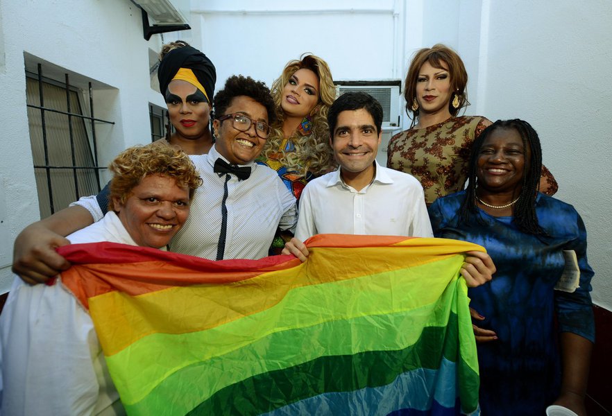 ACM centro referência LGBT (Foto: Romulo Faro) ACM centro referência LGBT