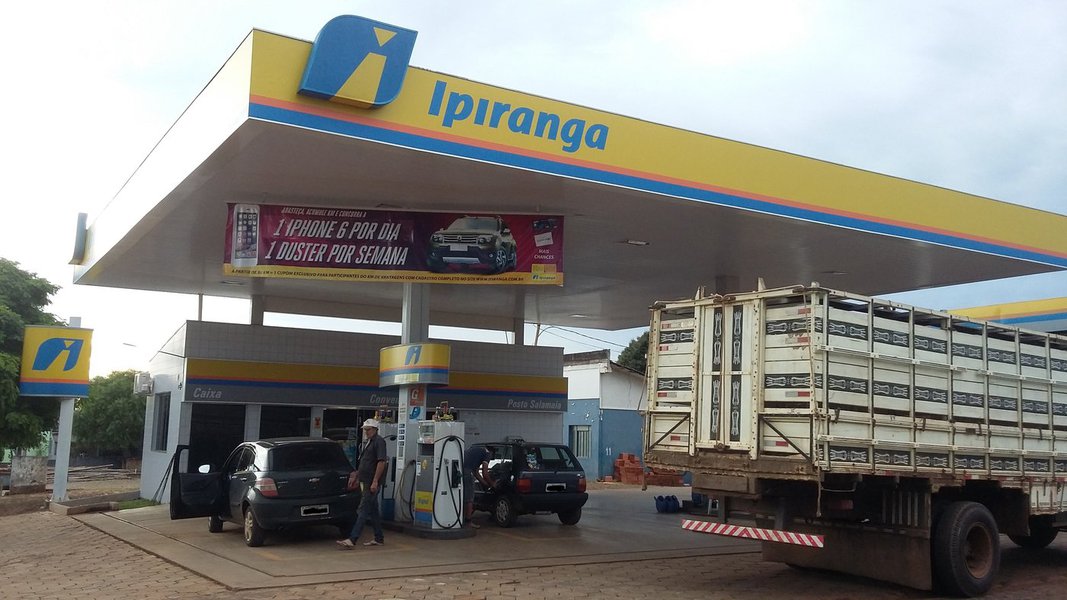 Posto Ipiranga (Foto: Gisele Federicce) Posto Ipiranga