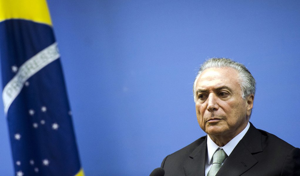 Brasília - O vice-presidente da República, Michel Temer, durante entrevista coletiva no Palácio Itamaraty (Marcelo Camargo/Agência Brasil) (Foto: Roberta Namour) Brasília - O vice-presidente da República, Michel Temer, durante entrevista coletiva no Palácio Itamaraty (Marcelo Camargo/Agência Brasil)