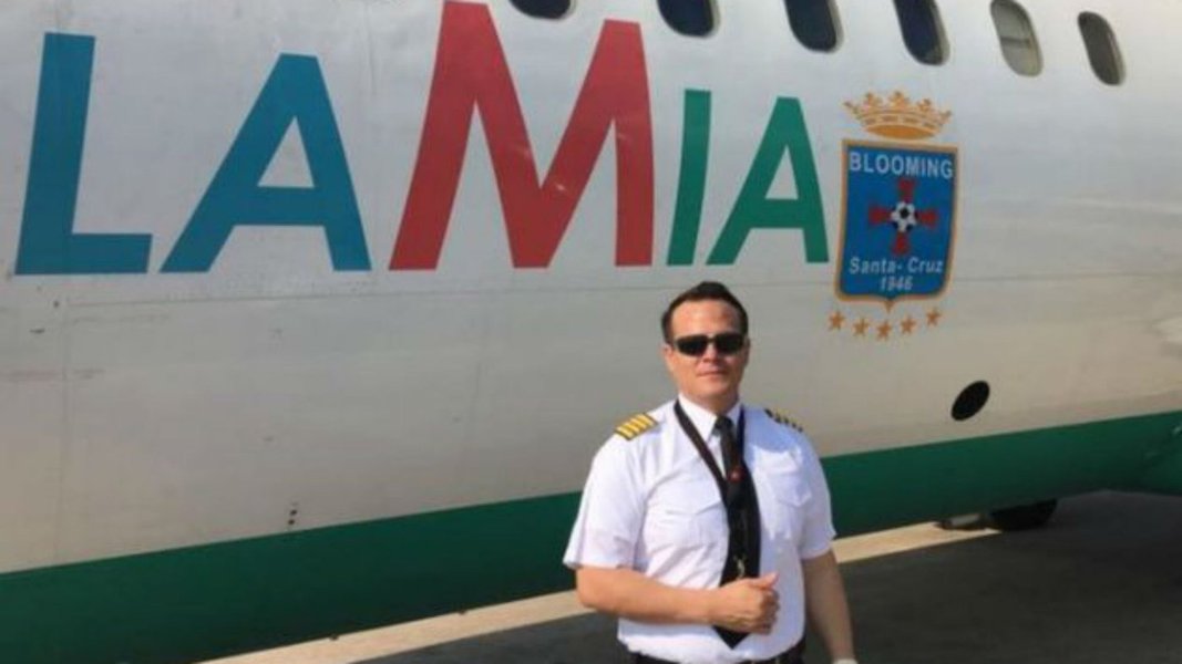 Miguel Quiroga, sócio da Lamia e piloto do avião que caiu na Colômbia quando levava a equipe da Chapecoense (Foto: Giuliana Miranda) Miguel Quiroga, sócio da Lamia e piloto do avião que caiu na Colômbia quando levava a equipe da Chapecoense