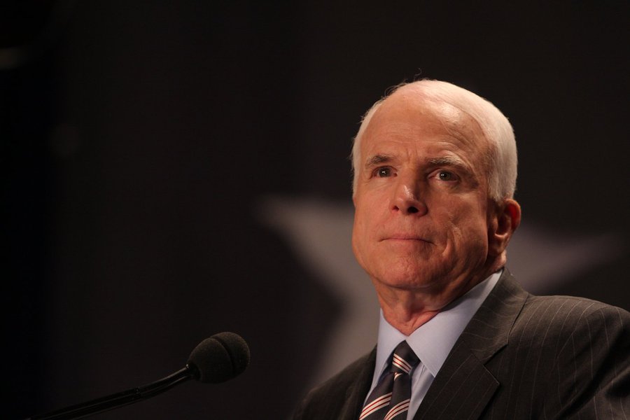 Senador dos EUA John McCain (Foto: Paulo Emílio) Senador dos EUA John McCain