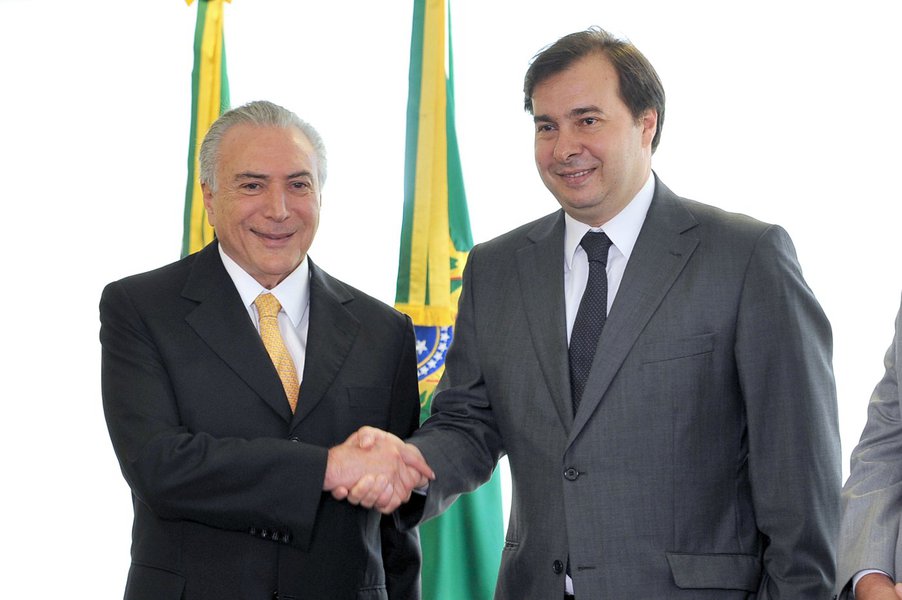 Presidente da Câmara, dep. Rodrigo Maia (DEM/RJ), se reúne com o presidente interino Michel Temer Data: 14/07/2016. Foto: J. Batista / Câmara dos Deputados (Foto: Aquiles Lins) Presidente da Câmara, dep. Rodrigo Maia (DEM/RJ), se reúne com o presidente interino Michel Temer Data: 14/07/2016. Foto: J. Batista / Câmara dos Deputados