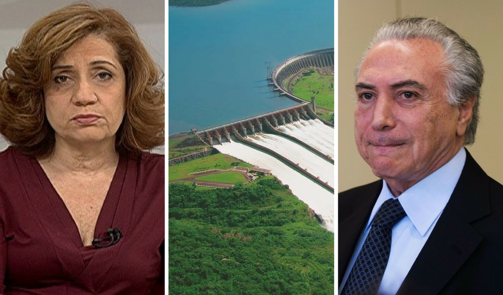 Mirian Leitão Itaipu (Foto: Giuliana Miranda) Mirian Leitão Itaipu