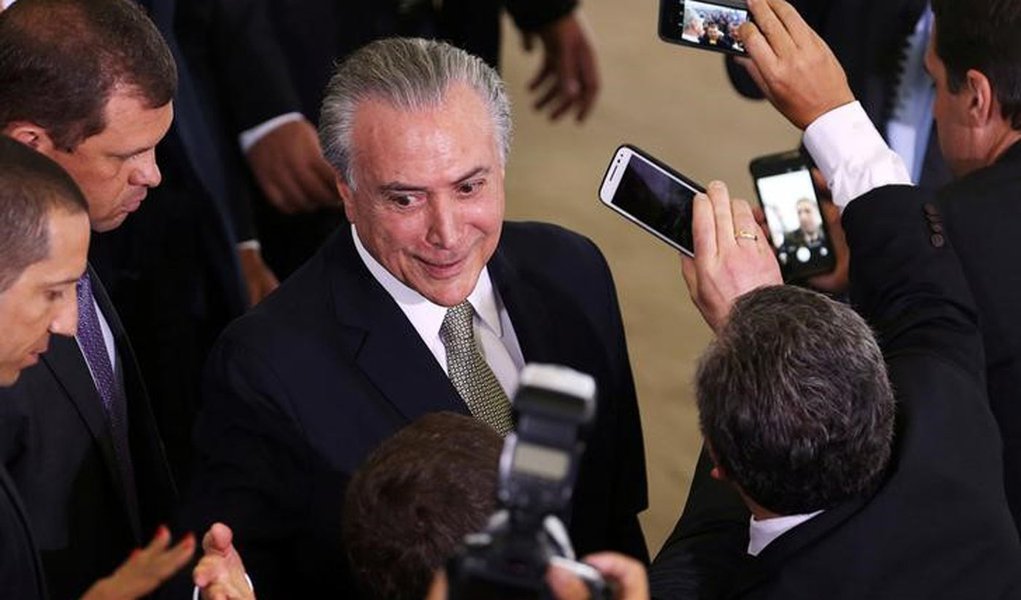 Temer no Palácio do Planalto 11/8/2016 REUTERS/Adriano Machado (Foto: Gisele Federicce) Temer no Palácio do Planalto 11/8/2016 REUTERS/Adriano Machado