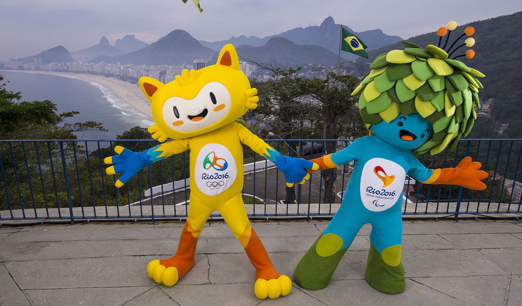 mascotes rio 2016 olimpiadas (Foto: Giuliana Miranda) mascotes rio 2016 olimpiadas