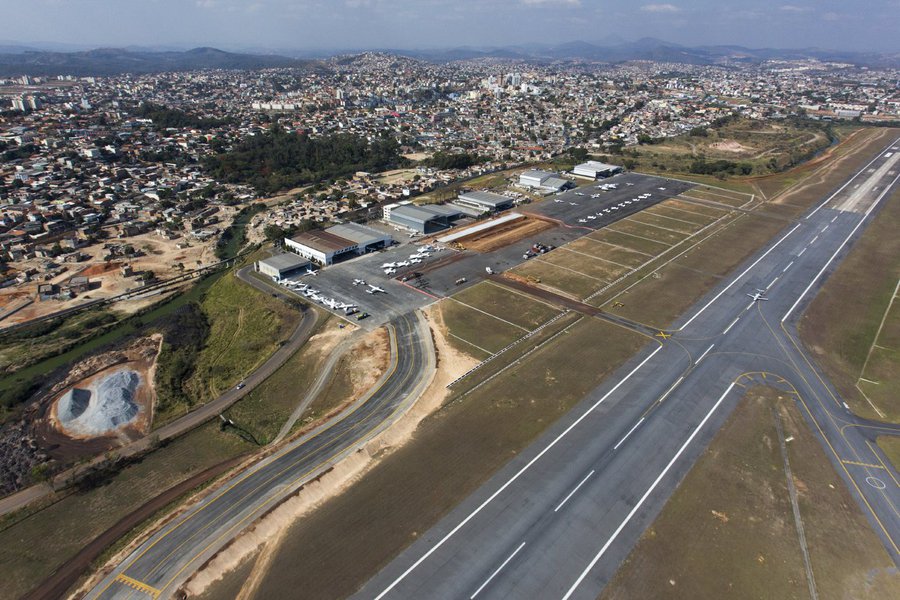 Obras na Aeroporto da Pampulha Foto: JOAO MARCOS ROSA / NITRO (Foto: Luis Mauro Queiroz) Obras na Aeroporto da Pampulha Foto: JOAO MARCOS ROSA / NITRO