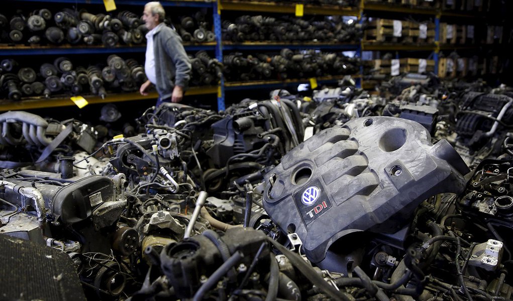 Motores da Volkswagen vistos em Jelah, na Bósnia-Herzegóvina. 26/09/2015 REUTERS/Dado Ruvic (Foto: Gisele Federicce) Motores da Volkswagen vistos em Jelah, na Bósnia-Herzegóvina. 26/09/2015 REUTERS/Dado Ruvic