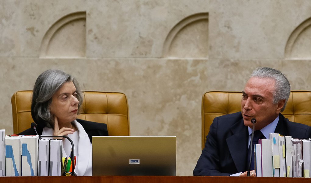 Brasília - DF, 05/10/2016. Presidente Michel Temer durante visita protocolar ao Supremo Tribunal Federal pela data de Aniversário da Constituição Federal. Foto: Beto Barata/PR (Foto: Paulo Emílio) Brasília - DF, 05/10/2016. Presidente Michel Temer durante visita protocolar ao Supremo Tribunal Federal pela data de Aniversário da Constituição Federal. Foto: Beto Barata/PR