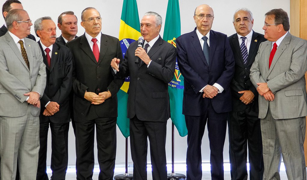 Brasília - DF, 13/07/2016. Presidente em Exercício Michel Temer durante reunião com membros da Confederação Nacional de Municípios. Foto: Beto Barata/PR (Foto: Tarso Genro) Brasília - DF, 13/07/2016. Presidente em Exercício Michel Temer durante reunião com membros da Confederação Nacional de Municípios. Foto: Beto Barata/PR