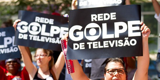 Rede golpe de televisão (Foto: José Avelange Oliveira) Rede golpe de televisão