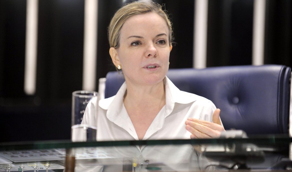 Plenário do Senado Federal durante sessão não deliberativa ordinária. Em discurso, senadora Gleisi Hoffmann (PT-PR). Foto: Waldemir Barreto/Agência Senado (Foto: Leonardo Attuch) Plenário do Senado Federal durante sessão não deliberativa ordinária. Em discurso, senadora Gleisi Hoffmann (PT-PR). Foto: Waldemir Barreto/Agência Senado