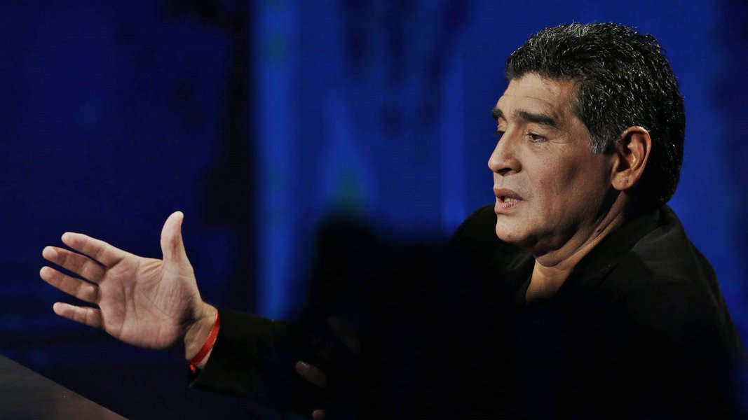 Diego Maradona (Foto: Aquiles Lins) Diego Maradona