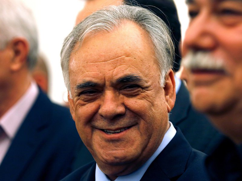 Ministro das Finanças da Grécia, Yannis Dragasakis (Foto: Paulo Emílio) Ministro das Finanças da Grécia, Yannis Dragasakis
