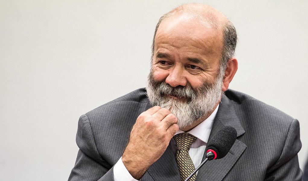 Brasília- DF- Brasil- 09/04/2015- O tesoureiro do PT, João Vaccari Neto, presta depoimento na CPI da Petrobrás, na Câmara dos Deputados (Marcelo Camargo/Agência Brasil) (Foto: Leonardo Lucena) Brasília- DF- Brasil- 09/04/2015- O tesoureiro do PT, João Vaccari Neto, presta depoimento na CPI da Petrobrás, na Câmara dos Deputados (Marcelo Camargo/Agência Brasil)