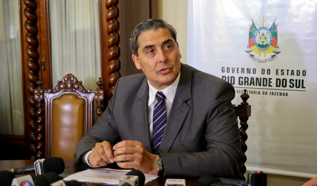 PORTO ALEGRE,RS, 15/05/2015: O Secretário da Fazenda, Giovani Feltes, (Foto: Leonardo Lucena) PORTO ALEGRE,RS, 15/05/2015: O Secretário da Fazenda, Giovani Feltes,