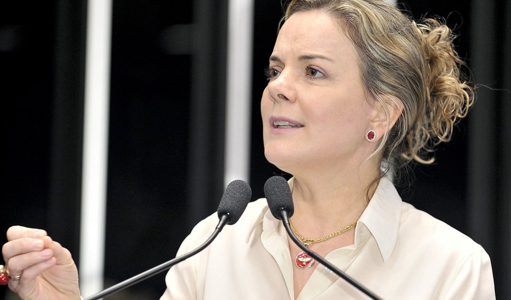 Plenário do Senado Federal durante sessão não deliberativa ordinária. Em discurso, senadora Gleisi Hoffmann (PT-PR). Foto: Waldemir Barreto - Agência Senado (Foto: Gisele Federicce) Plenário do Senado Federal durante sessão não deliberativa ordinária. Em discurso, senadora Gleisi Hoffmann (PT-PR). Foto: Waldemir Barreto - Agência Senado