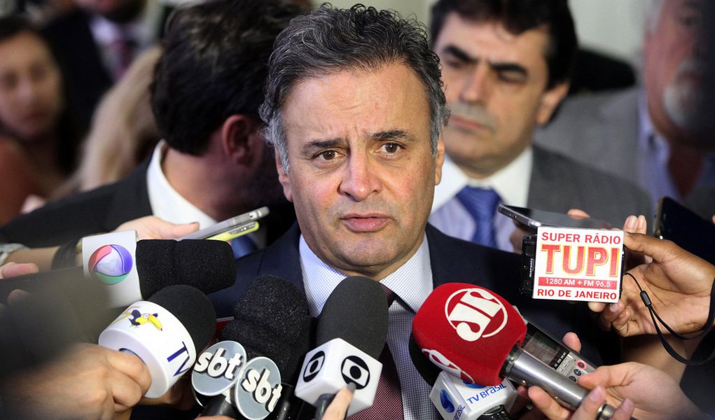 26/11/2015 - Brasília - DF - O senador Aécio Neves, durante reunião da Executiva Nacional do PSDB. Foto: George Gianni/ PSDB (Foto: Chico Vigilante) 26/11/2015 - Brasília - DF - O senador Aécio Neves, durante reunião da Executiva Nacional do PSDB. Foto: George Gianni/ PSDB
