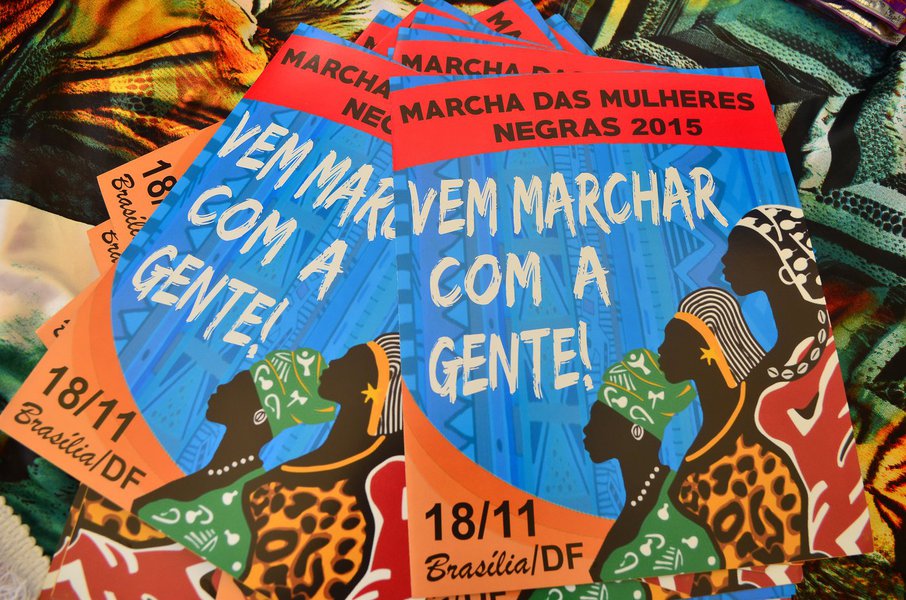 Mulheres negras do Rio de Janeiro lançam, mobilização para a Marcha Das Mulheres Negras no Rio: Contra o Racismo, a Violência e pelo bem viver,que acontecerá em Brasília no dia 18 de novembro (Tânia Rêgo/Agência Brasil) (Foto: José Marcus de Castro Mattos) Mulheres negras do Rio de Janeiro lançam, mobilização para a Marcha Das Mulheres Negras no Rio: Contra o Racismo, a Violência e pelo bem viver,que acontecerá em Brasília no dia 18 de novembro (Tânia Rêgo/Agência Brasil)