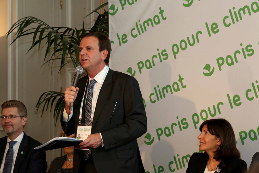 Paris- França- 03/12/2015- Prefeito Eduardo Paes na COP21 (Foto: Leonardo Lucena) Paris- França- 03/12/2015- Prefeito Eduardo Paes na COP21