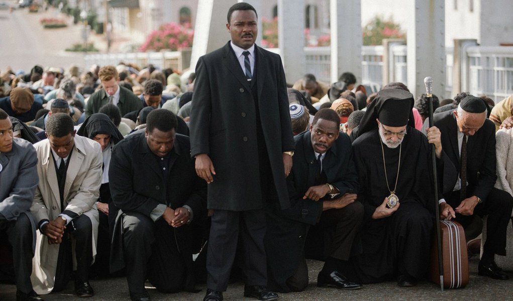EXCLUSIVE. ***SUNDAY CALENDAR SNEAKS STORY FOR NOVEMBER 2, 2014. DO NOT USE PRIOR TO PUBLICATION**********Center left to right: Wendell Pierce plays Rev. Hosea Williams, David Oyelowo plays Martin Luther King, Jr., and Colman Domingo plays Ralph Abernath (Foto: Gisele Federicce) EXCLUSIVE. ***SUNDAY CALENDAR SNEAKS STORY FOR NOVEMBER 2, 2014. DO NOT USE PRIOR TO PUBLICATION**********Center left to right: Wendell Pierce plays Rev. Hosea Williams, David Oyelowo plays Martin Luther King, Jr., and Colman Domingo plays Ralph Abernath