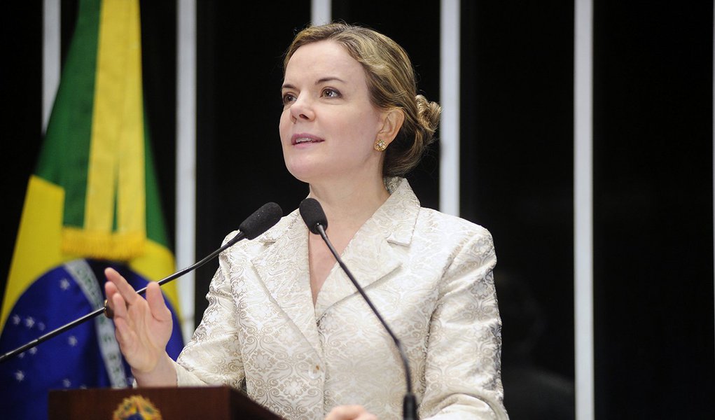 Gleisi Hoffmann (PT-PR)
(Foto: Leonardo Lucena) Gleisi Hoffmann (PT-PR)