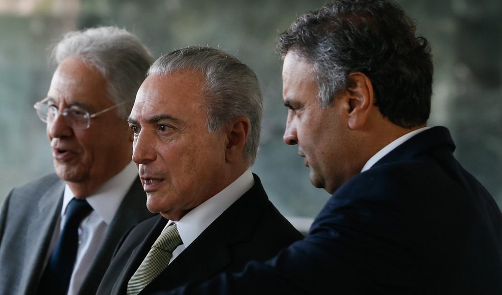 (Brasília - DF 25/11/2016) Presidente Michel Temer recebe lideranças do PSDB para almoço no Palácio da Alvorada. Foto: Beto Barata/PR (Foto: Chico Vigilante) (Brasília - DF 25/11/2016) Presidente Michel Temer recebe lideranças do PSDB para almoço no Palácio da Alvorada. Foto: Beto Barata/PR