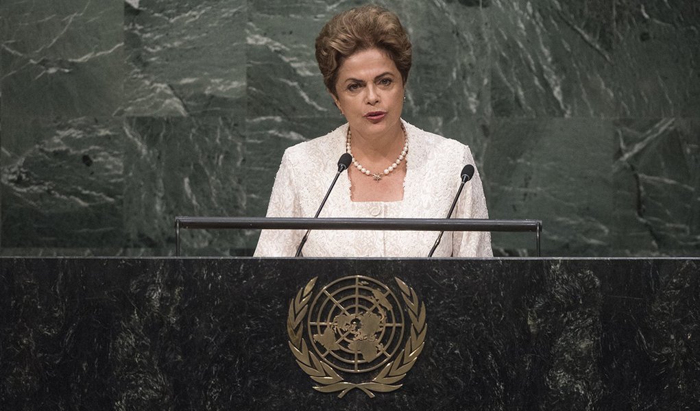 Address by Her Excellency Dilma Rousseff, President of the Federative Republic of Brazil (Foto: Ana Pupulin) Address by Her Excellency Dilma Rousseff, President of the Federative Republic of Brazil
