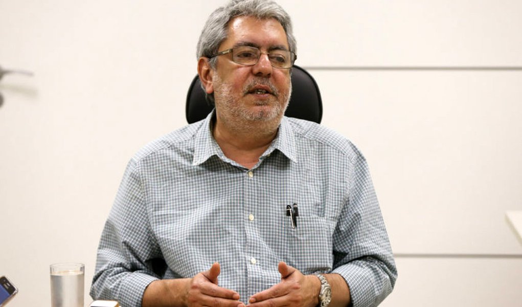 Brasília- DF 02-09-2016 Ricardo Melo presidente da EBC durante coletiva. Foto Lula Marques/Agência PT (Foto: Gisele Federicce) Brasília- DF 02-09-2016 Ricardo Melo presidente da EBC durante coletiva. Foto Lula Marques/Agência PT