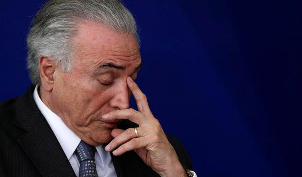 Presidente Michel Temer durante cerimônia no Palácio do Planalto, em Brasília 22/09/2016 REUTERS/Ueslei Marcelino (Foto: Paulo Emílio) Presidente Michel Temer durante cerimônia no Palácio do Planalto, em Brasília 22/09/2016 REUTERS/Ueslei Marcelino