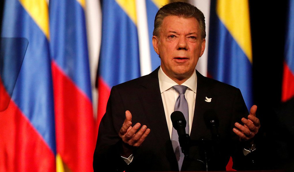Presidente da Colômbia, Juan Manuel Santos. 24/11/2016 REUTERS/Jaime Saldarriaga (Foto: Leonardo Attuch) Presidente da Colômbia, Juan Manuel Santos. 24/11/2016 REUTERS/Jaime Saldarriaga