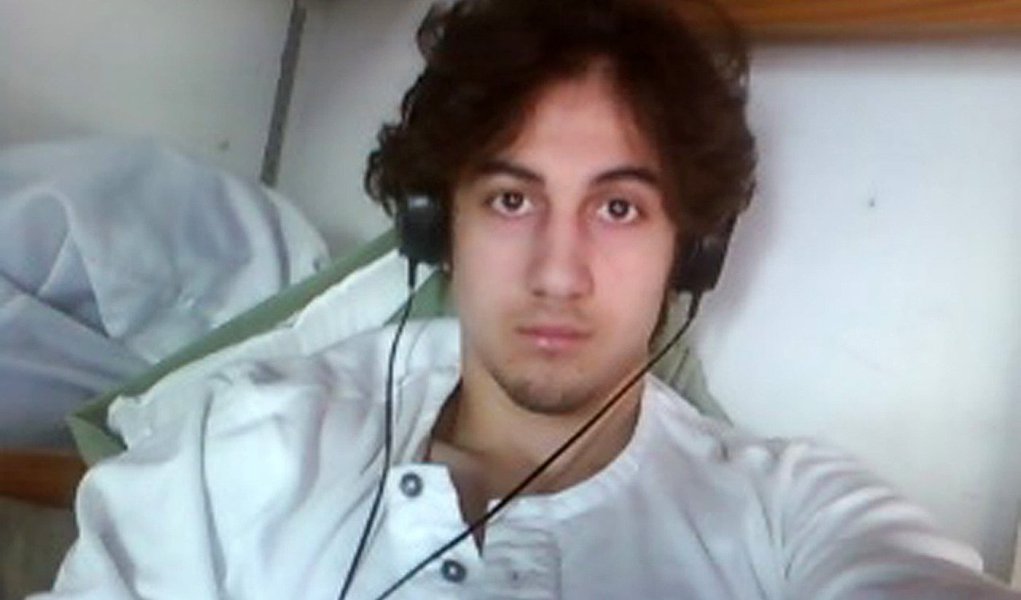 Dzhokhar Tsarnaev em foto divulgada pela promotoria em Boston, nos Estados Unidos, em março. 23/03/2015 REUTERS/Promotoria de Boston/Divulgação (Foto: Leonardo Attuch) Dzhokhar Tsarnaev em foto divulgada pela promotoria em Boston, nos Estados Unidos, em março. 23/03/2015 REUTERS/Promotoria de Boston/Divulgação