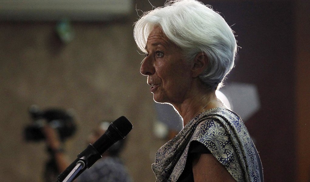Diretora-gerente do Fundo Monetário Internacional, Christine Lagarde, durante evento em Jacarta. 01/09/2015 REUTERS/Nyimas Laula (Foto: Paulo Emílio) Diretora-gerente do Fundo Monetário Internacional, Christine Lagarde, durante evento em Jacarta. 01/09/2015 REUTERS/Nyimas Laula