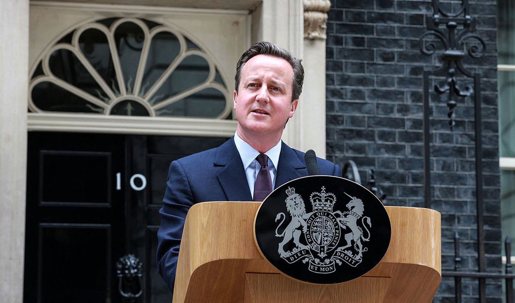 London- UK- 10/05/2015- Following the results of the 2015 general election, the Prime Minister David Cameron made a speech outside Downing Street. Photo: Robert Thom/ The Prime Minister's Office (Foto: Roberta Namour) London- UK- 10/05/2015- Following the results of the 2015 general election, the Prime Minister David Cameron made a speech outside Downing Street. Photo: Robert Thom/ The Prime Minister's Office