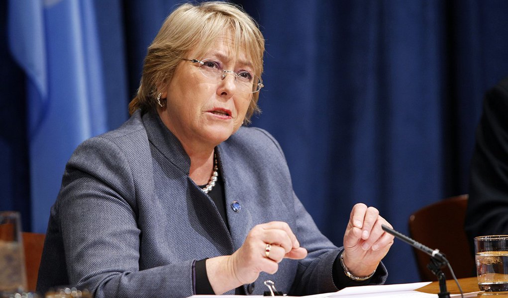 Michelle Bachelet, Executive Director of the United Nations Entity for Gender Equality and the Empowerment of Women (UN WOMEN), briefs the press on the priorities for UN WOMEN for 2011. (Foto: Aquiles Lins) Michelle Bachelet, Executive Director of the United Nations Entity for Gender Equality and the Empowerment of Women (UN WOMEN), briefs the press on the priorities for UN WOMEN for 2011.