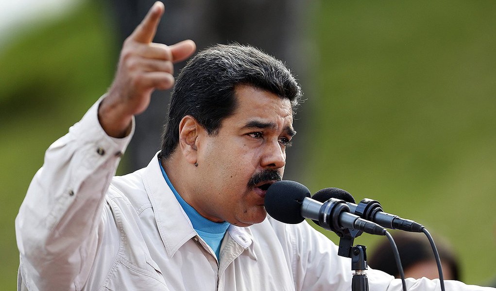 Presidente venezuelano Nicolás Maduro faz discurso em Caracas. REUTERS/Carlos Garcia Rawlins (Foto: Paulo Emílio) Presidente venezuelano Nicolás Maduro faz discurso em Caracas. REUTERS/Carlos Garcia Rawlins