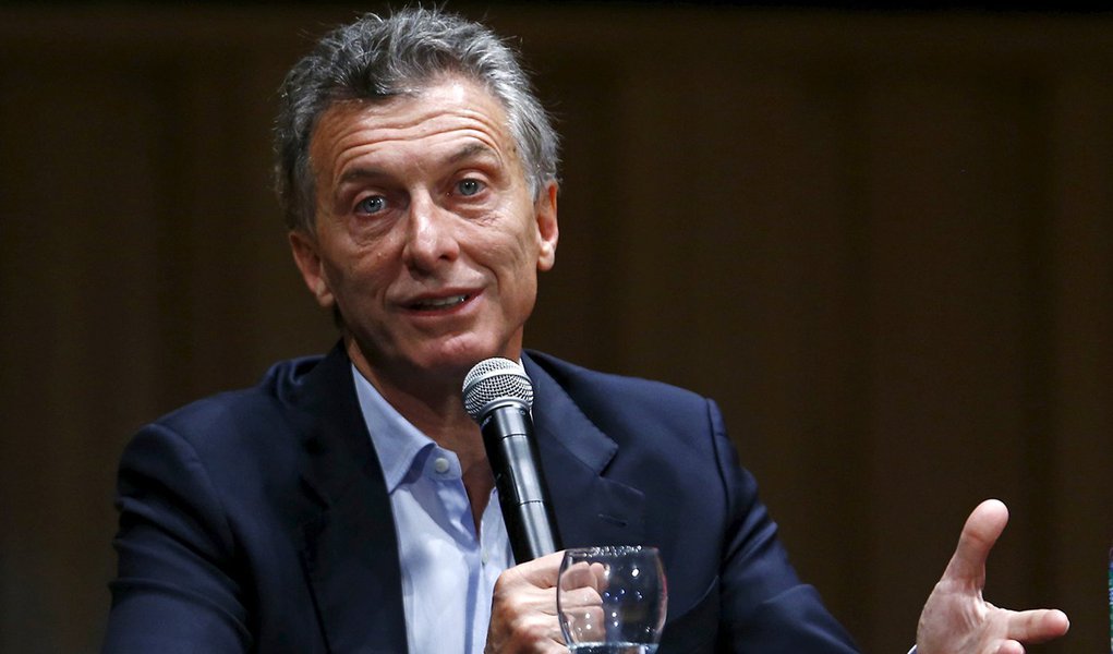 Presidente eleito da Argentina Mauricio Macri dá entrevista coletiva em Buenos Aires. 23/11/2015 REUTERS/Enrique Marcarian (Foto: Aquiles Lins) Presidente eleito da Argentina Mauricio Macri dá entrevista coletiva em Buenos Aires. 23/11/2015 REUTERS/Enrique Marcarian