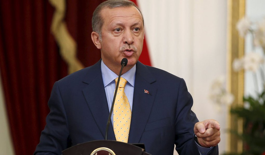 Presidente da Turquia, Tayyip Erdogan. 31/07/2015 REUTERS/Darren Whiteside (Foto: Leonardo Lucena) Presidente da Turquia, Tayyip Erdogan. 31/07/2015 REUTERS/Darren Whiteside