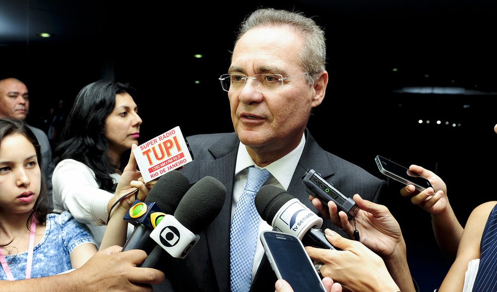 Presidente do Senado Federal, senador Renan Calheiros (PMDB-AL), concede entrevista. Foto: Jonas Pereira/Agência Senado (Foto: Valter Lima) Presidente do Senado Federal, senador Renan Calheiros (PMDB-AL), concede entrevista. Foto: Jonas Pereira/Agência Senado