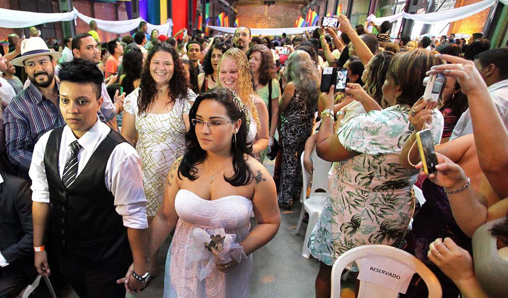 5ª Cerimônia de casamento civil homoafetivo (Foto: Leonardo Lucena) 5ª Cerimônia de casamento civil homoafetivo